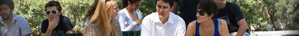 Students at orientation