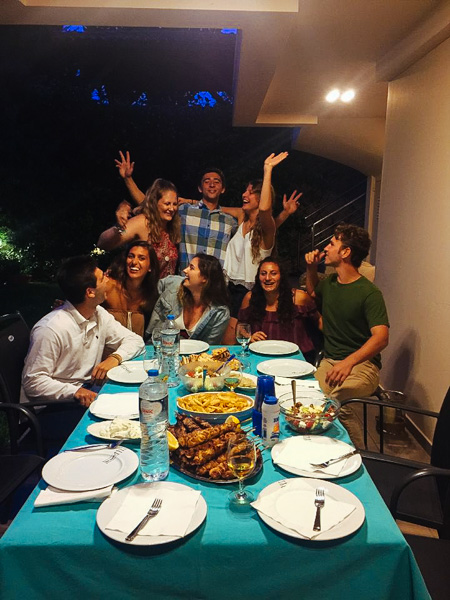 Host-family-dinner-with-Stefi-Trivyza!