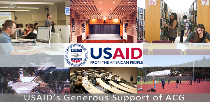 USAID’s Generous Support of ACG