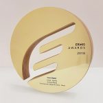 Deree takes home a Gold Ermis Award for 2019
