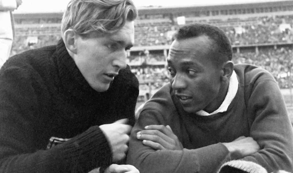 Luz Long and Jesse Owens