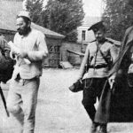 Mendel Beilis leaves a Kiev court holding his indictment on May 1913