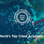 ACG academics ranked as world's most influential researchers