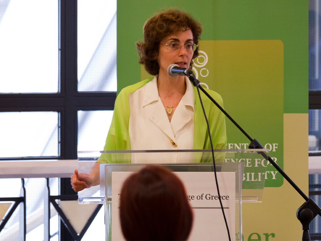 Sustainability Face of the Month: Meet Dr. Christina Marouli, Professor, Environmental Studies Program, Department of Science and Mathematics