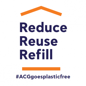 Reduce Reuse Refill sticker